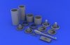 Eduard 632010 F-4 exhaust nozzles USAF late 1/32 Tamiya